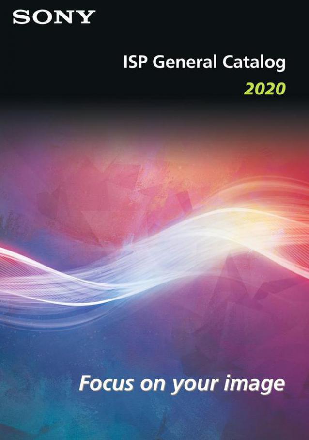 ISP General Catalog 2020 . Sony (2020-12-31-2020-12-31)
