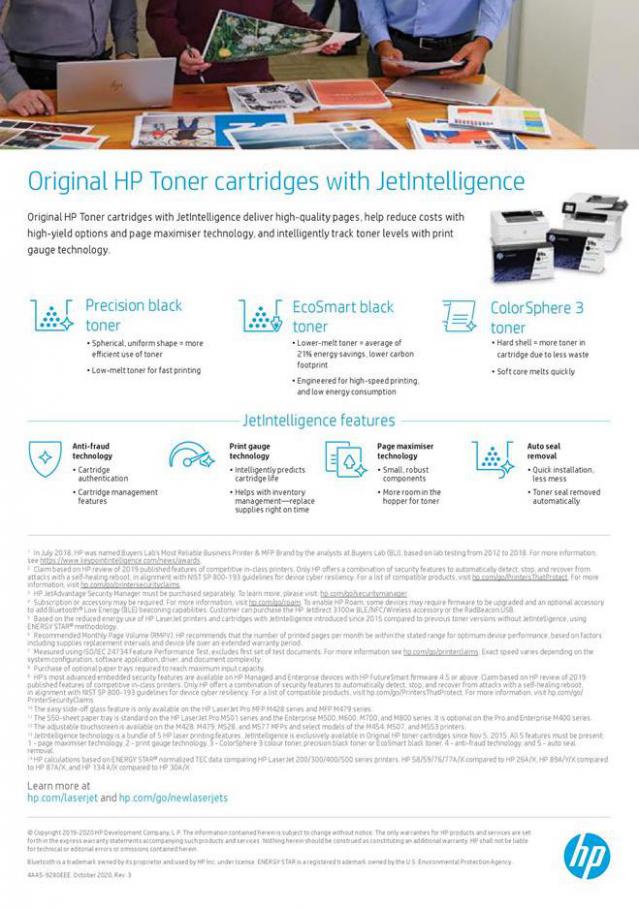 HP LaserJet MFPs and printers . Page 4