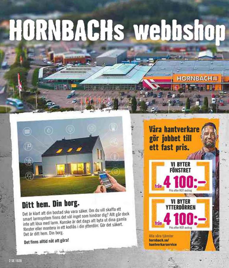  Hornbach Erbjudande Ditt hem. Din borg. Oktober 2020 . Page 2