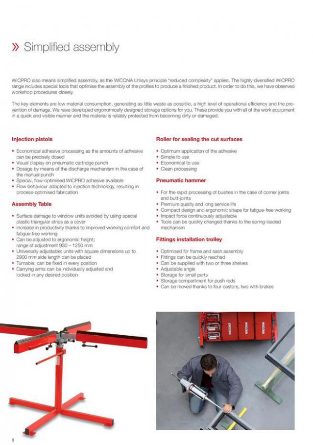  WICPRO Expert Tooling solutions . Page 8