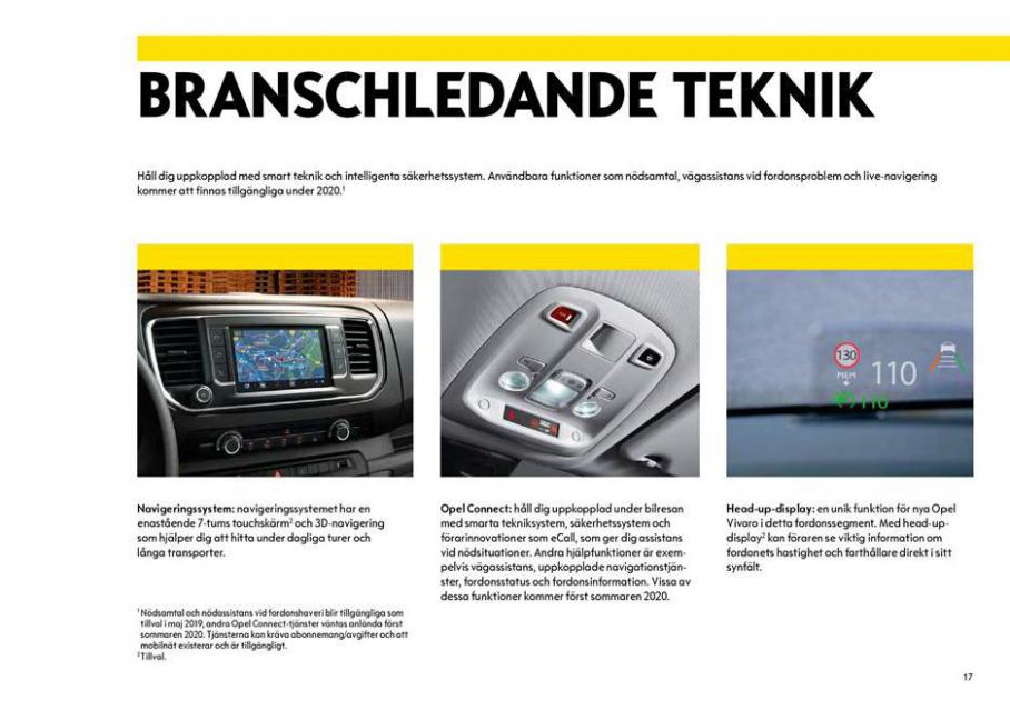  Nya Opel Vivaro . Page 17