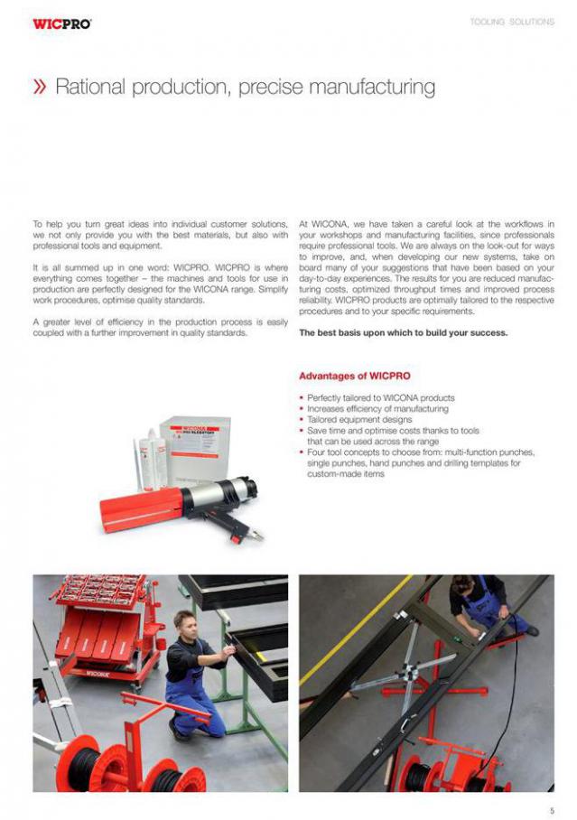  WICPRO Expert Tooling solutions . Page 5