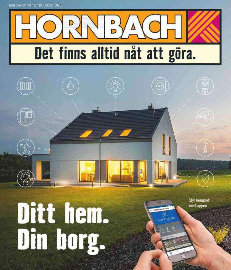 Hornbach Erbjudande Ditt hem. Din borg. Oktober 2020 . Hornbach (2020-10-31-2020-10-31)