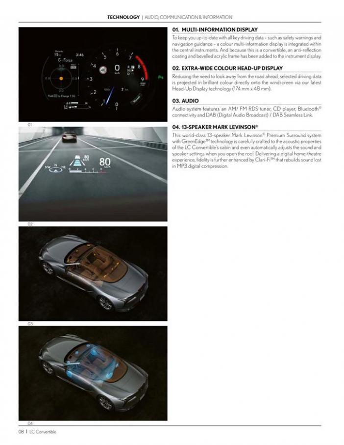  Lexus LC . Page 8