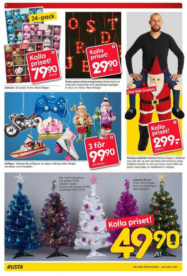  Rusta Erbjudande Mängder av julklipp! . Page 8