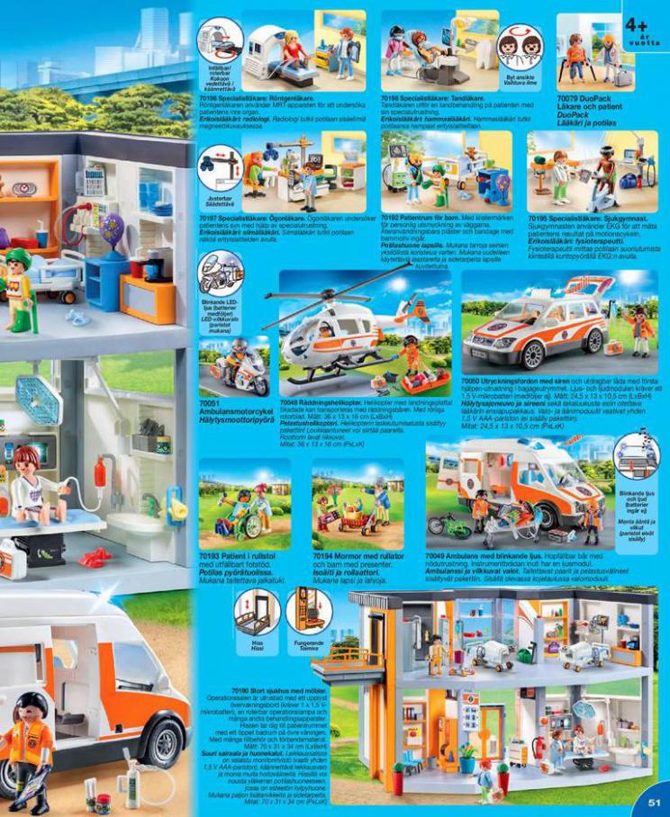  Playmobil Erbjudande Katalog 2020 . Page 51