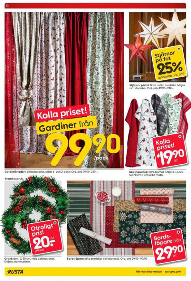  Rusta Erbjudande Mängder av julklipp! . Page 10