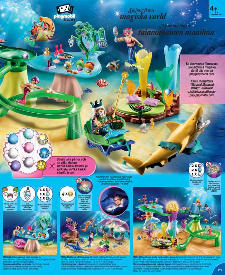  Playmobil Erbjudande Katalog 2020 . Page 71