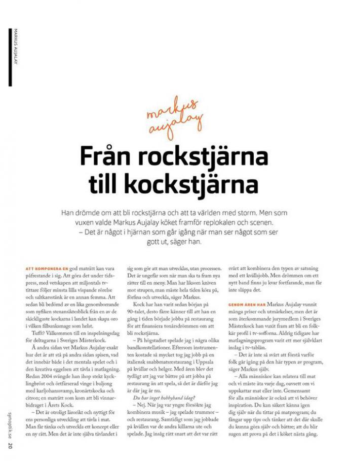  Synoptik Magazine 02/2020 . Page 20