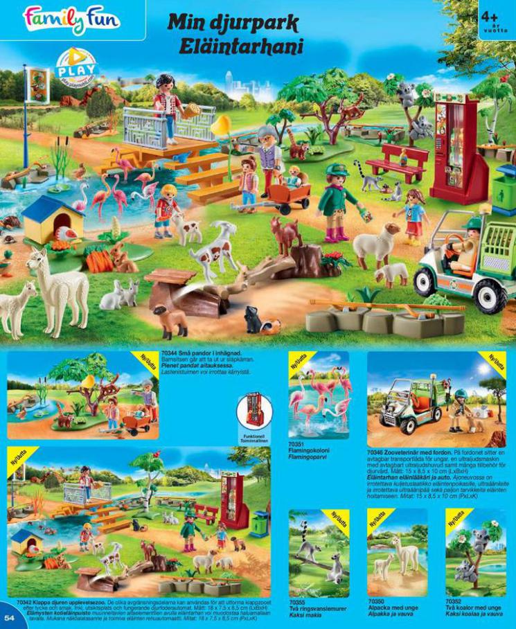  Playmobil Erbjudande Katalog 2020 . Page 54