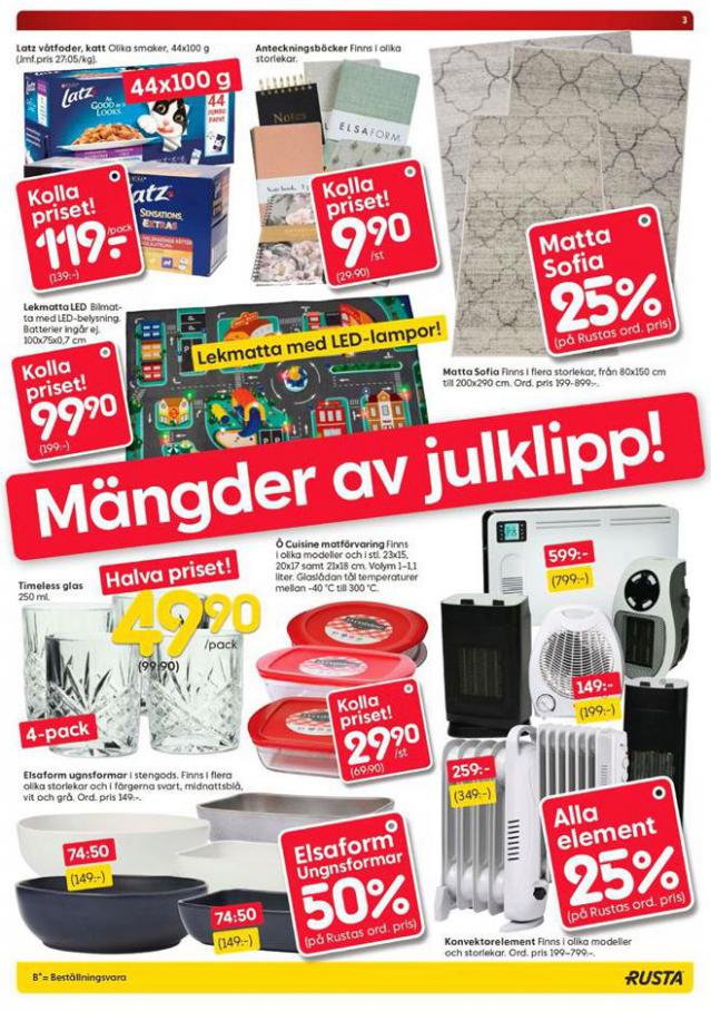  Rusta Erbjudande Mängder av julklipp! . Page 3