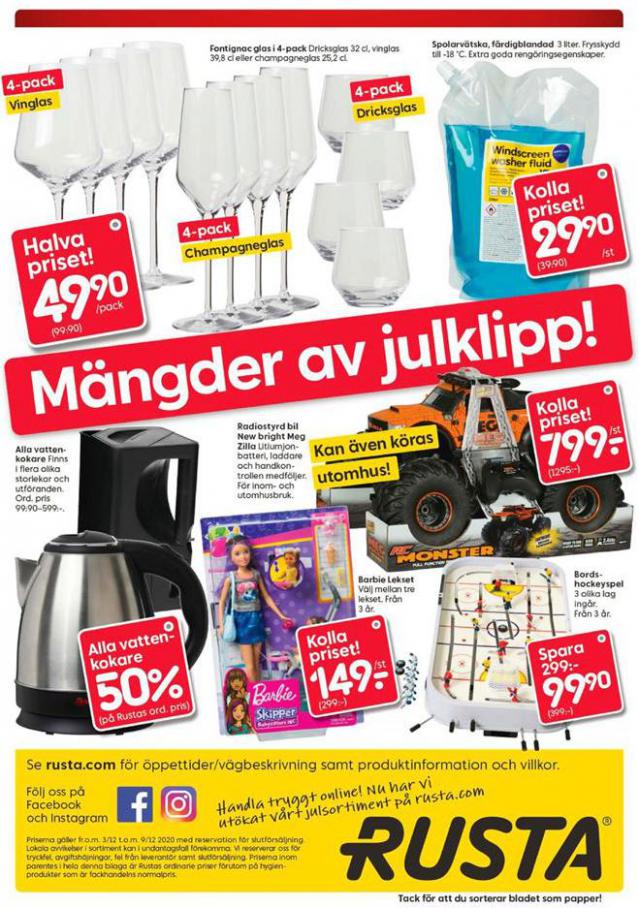  Rusta Erbjudande Mängder av julklipp! . Page 16