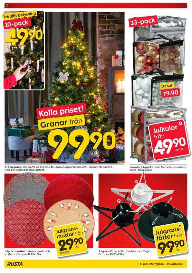 Rusta Erbjudande Alla julklappar under ett tak! . Page 10