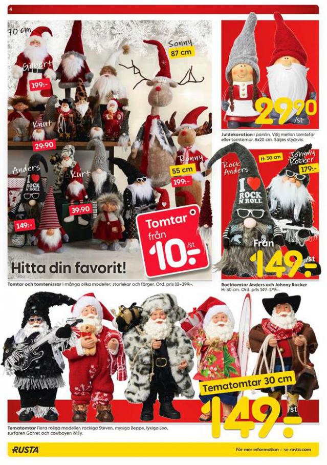  Rusta Erbjudande Mängder av julklipp! . Page 4