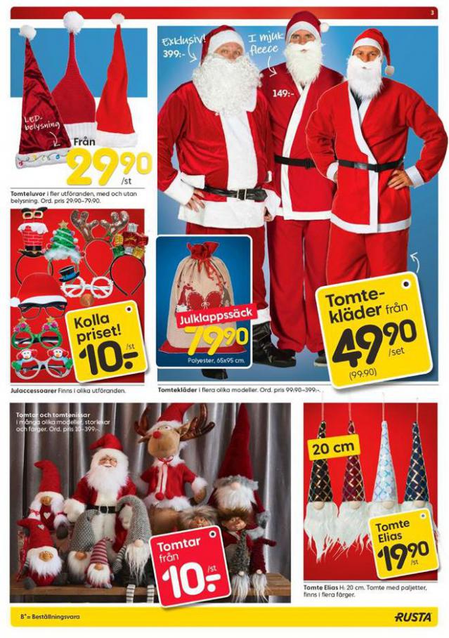  Rusta Erbjudande Alla julklappar under ett tak! . Page 3