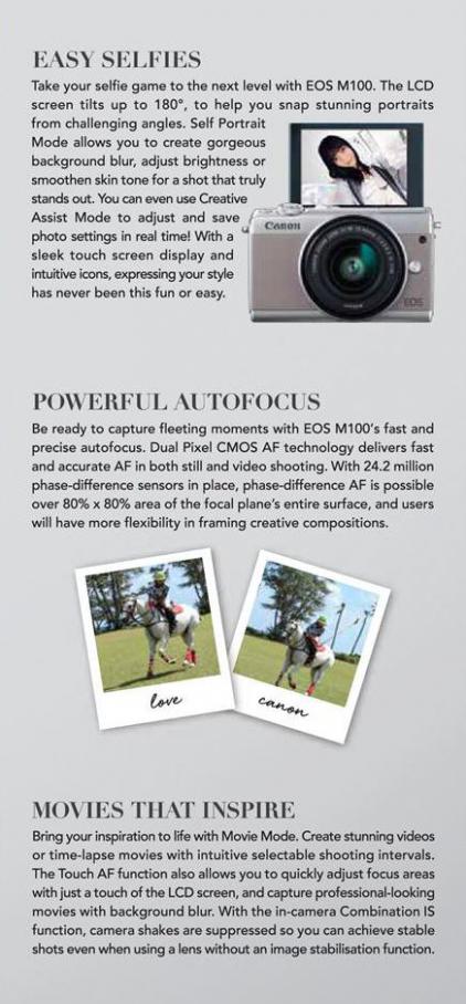  Canon EOS M100 . Page 3