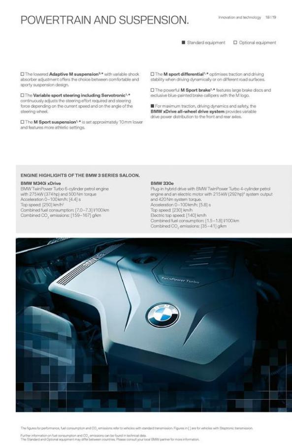  BMW The 3 Saloon . Page 19