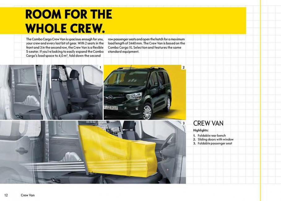  Opel Combo Cargo . Page 12
