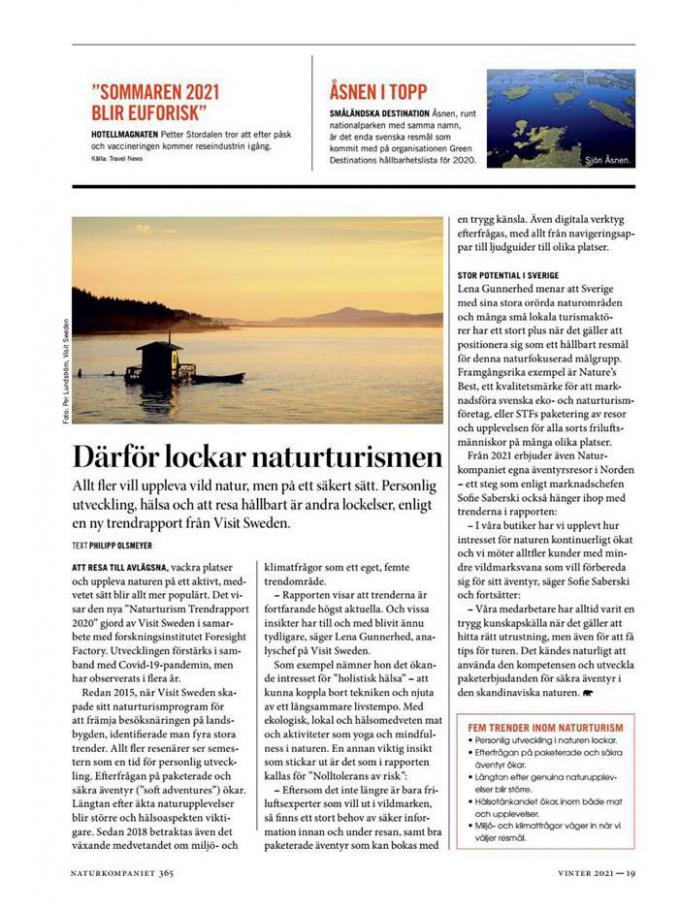  Naturkompaniet Erbjudande Vinter 2021 . Page 19