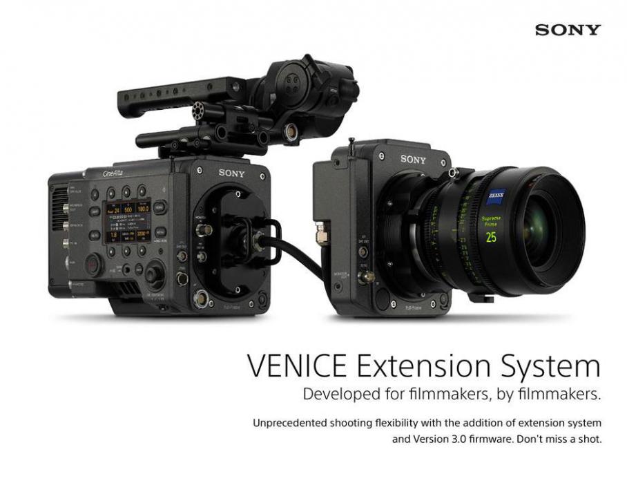 VENICE Extension System . Sony (2021-03-31-2021-03-31)