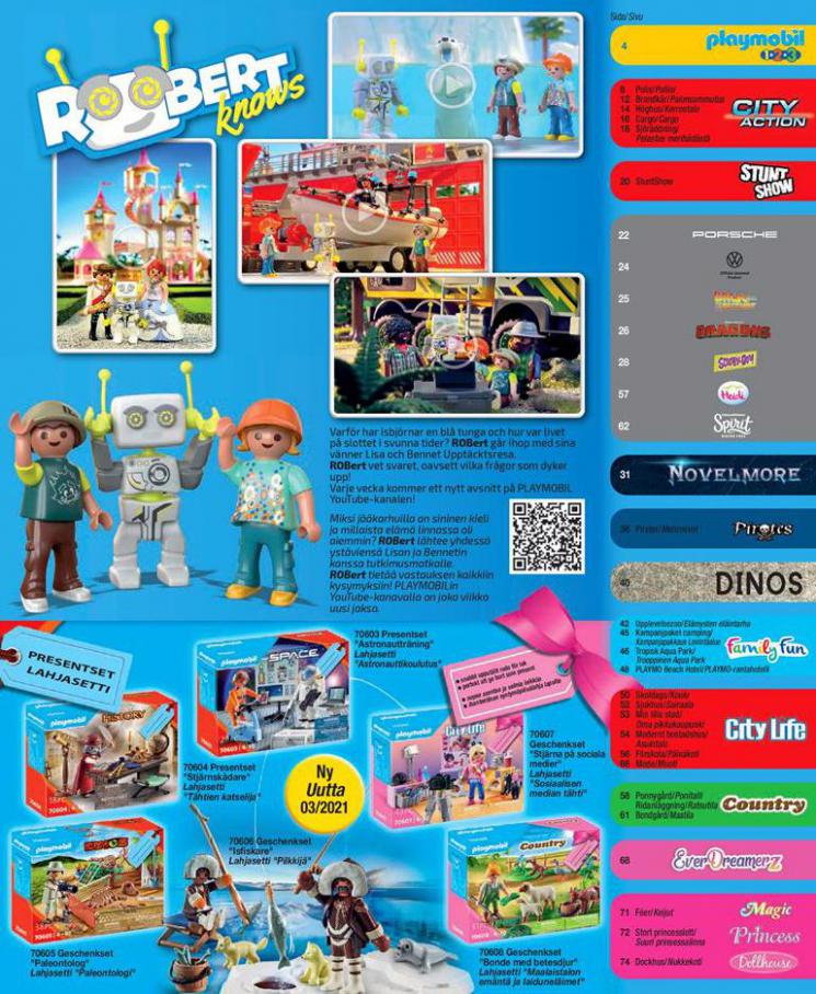  Playmobil Erbjudande Katalog 2021 . Page 3