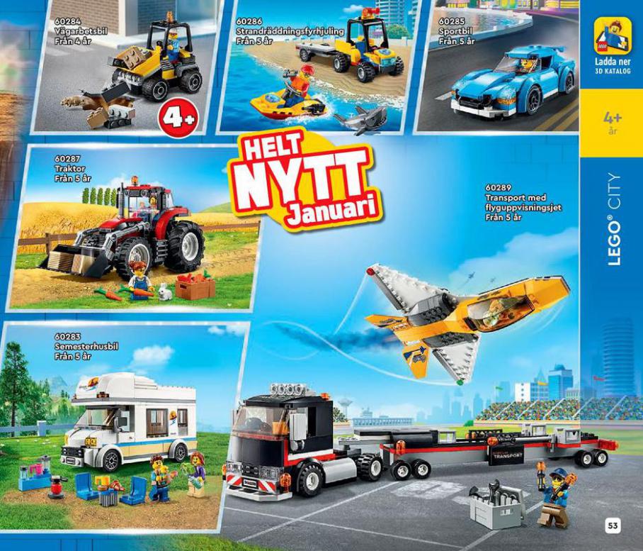  Lekextra Erbjudande Lego Januari-Maj 2021 . Page 53