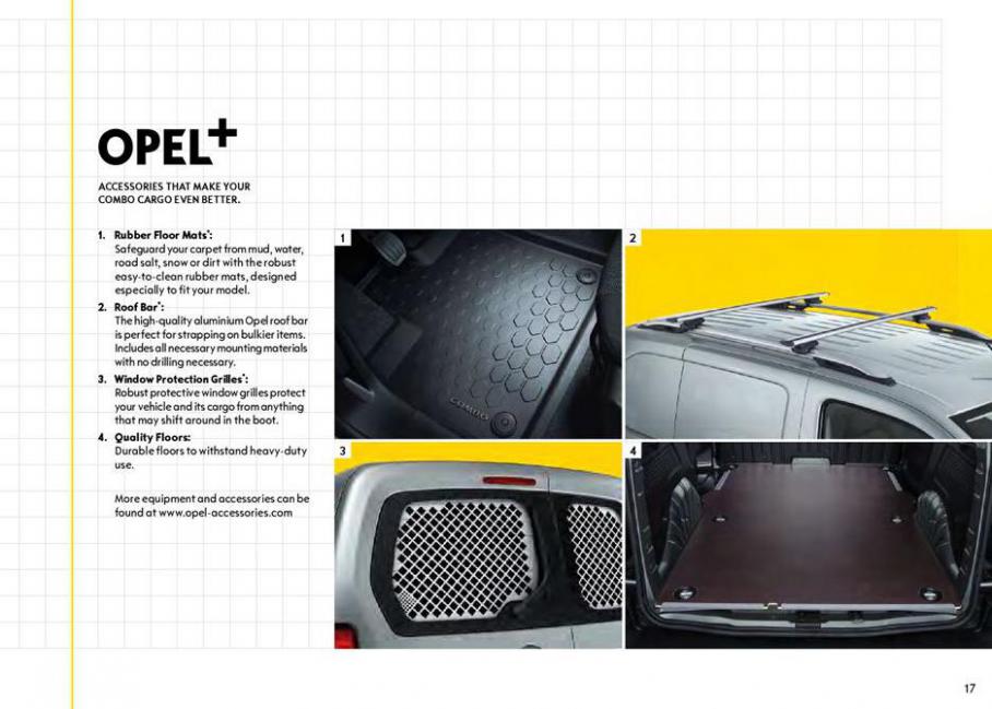  Opel Combo Cargo . Page 17