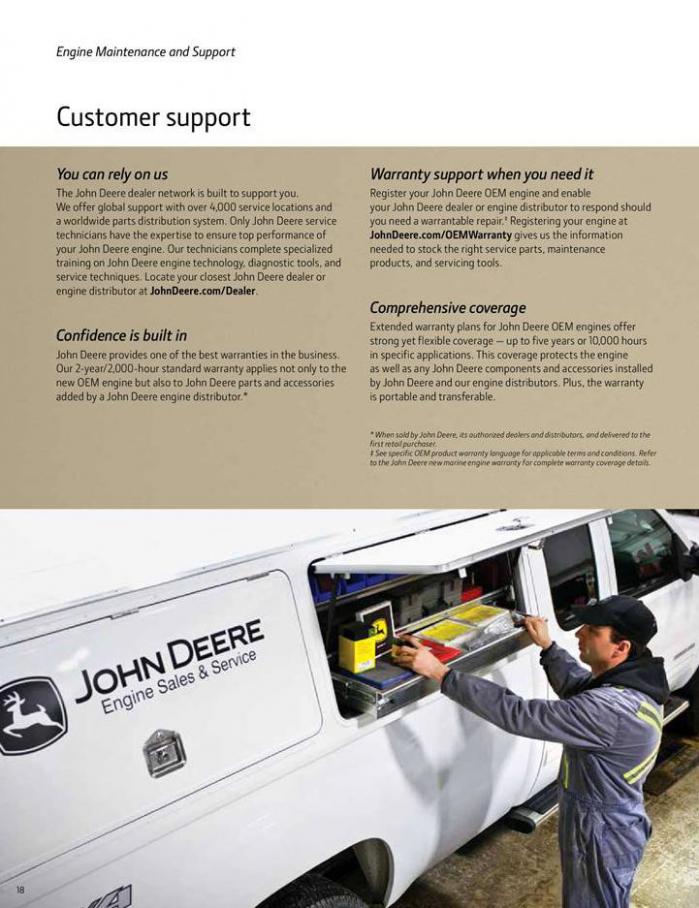  Engine Maintenance and Support . Page 18