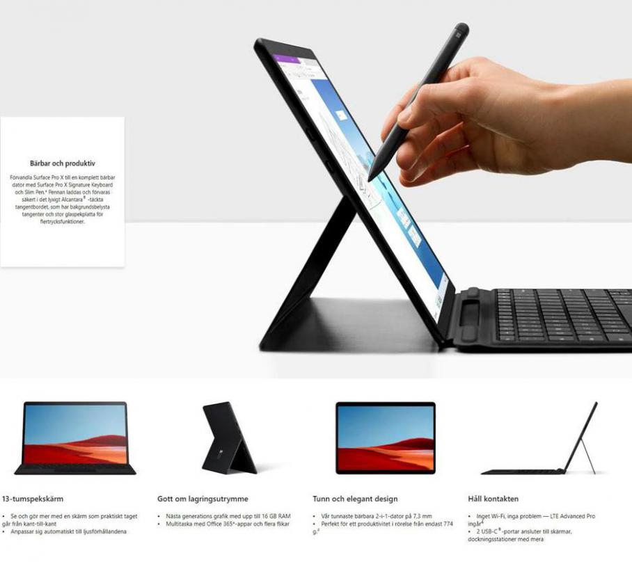  Nya Surface Pro X . Page 3