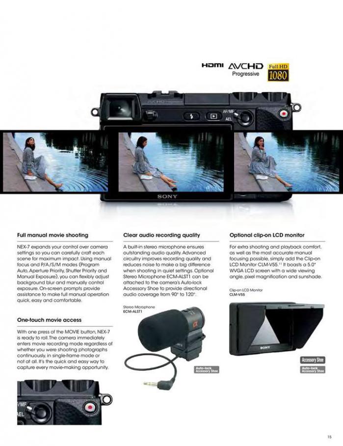  NEX-7 Digital Camera . Page 15