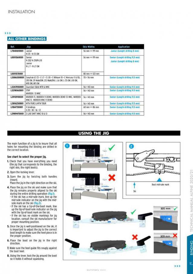  Salomon Tech Manual Alpine 2020-21 . Page 17