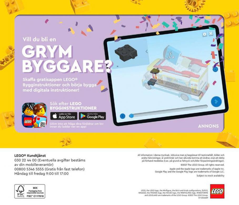  Lekextra Erbjudande Lego Januari-Maj 2021 . Page 124
