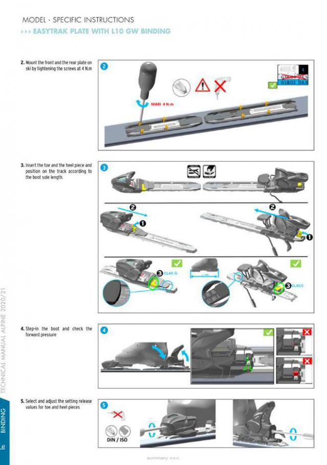  Salomon Tech Manual Alpine 2020-21 . Page 62
