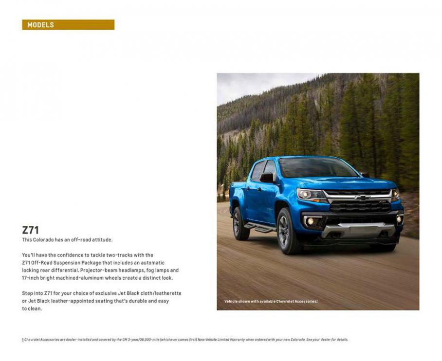  Chevrolet Colorado . Page 4
