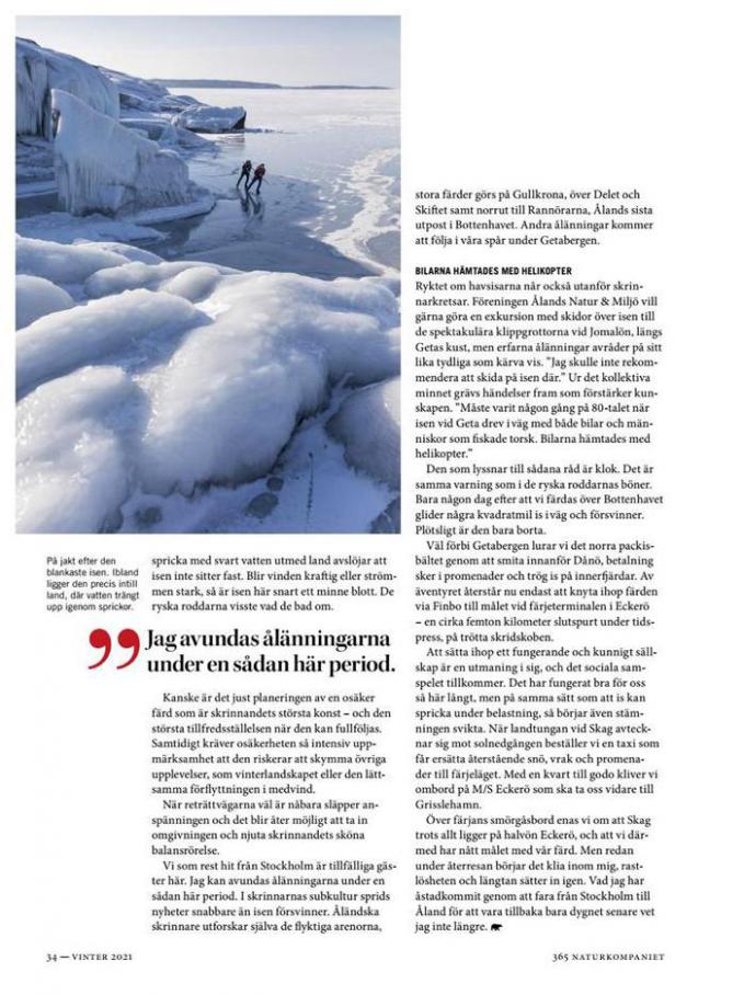  Naturkompaniet Erbjudande Vinter 2021 . Page 34