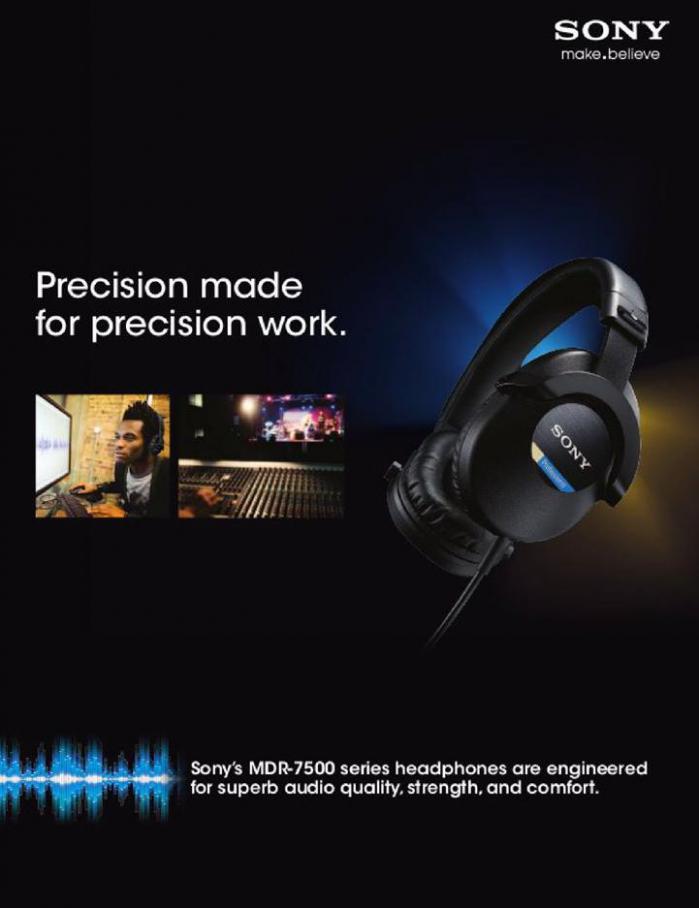 MDR 7500 Series Headphones . Sony (2021-03-31-2021-03-31)