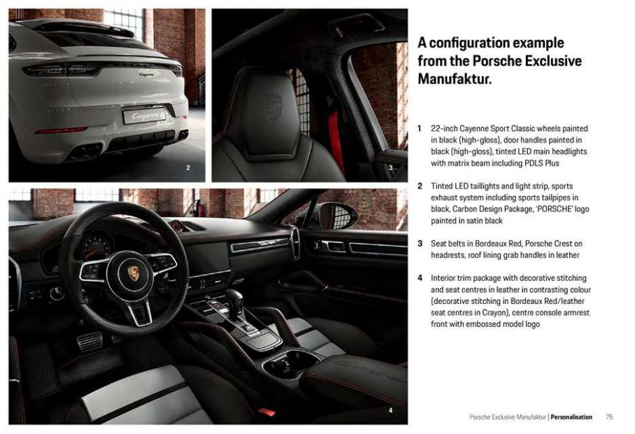  Porsche The new Cayenne Coupe . Page 77