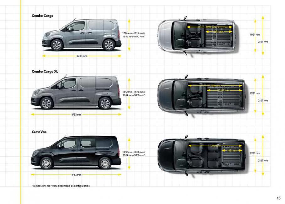  Opel Combo Cargo . Page 15