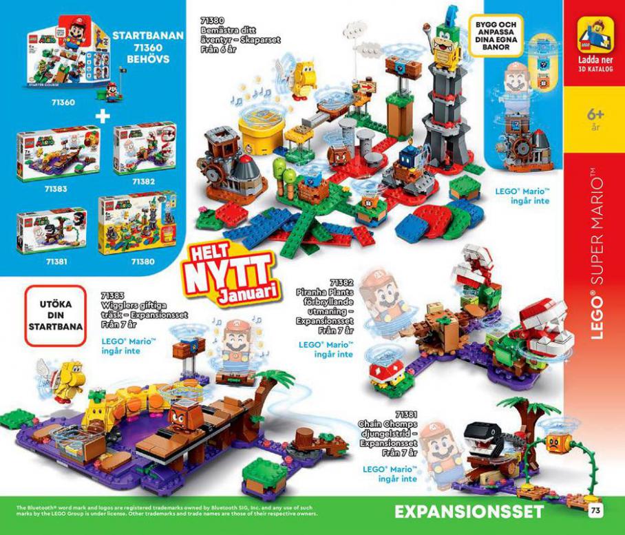  Lekextra Erbjudande Lego Januari-Maj 2021 . Page 73