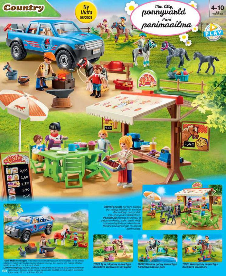  Playmobil Erbjudande Katalog 2021 . Page 60
