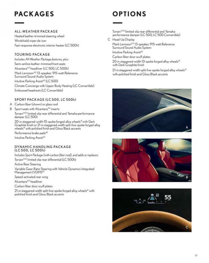  Lexus LC . Page 39