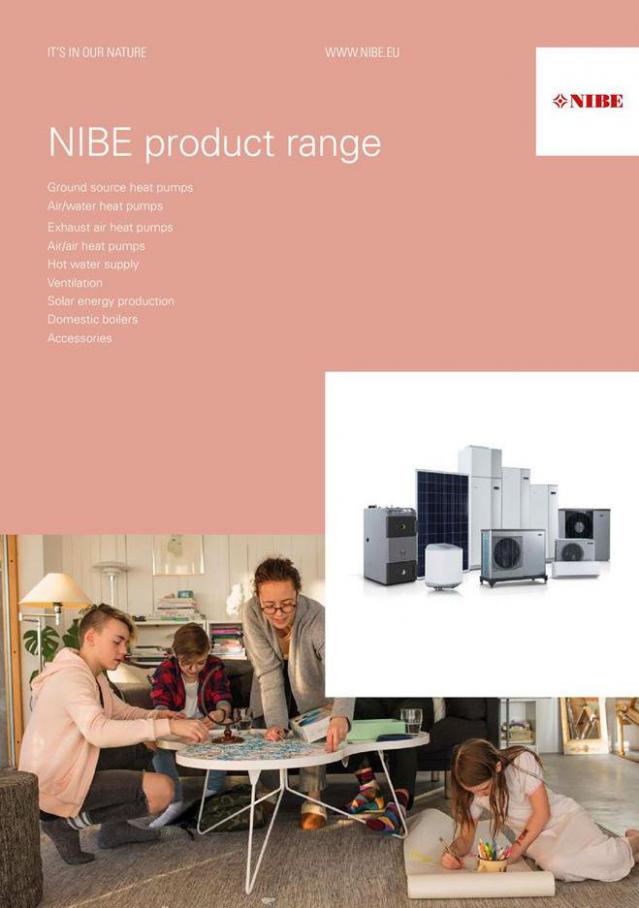Nibe product range . Nibe (2021-03-31-2021-03-31)