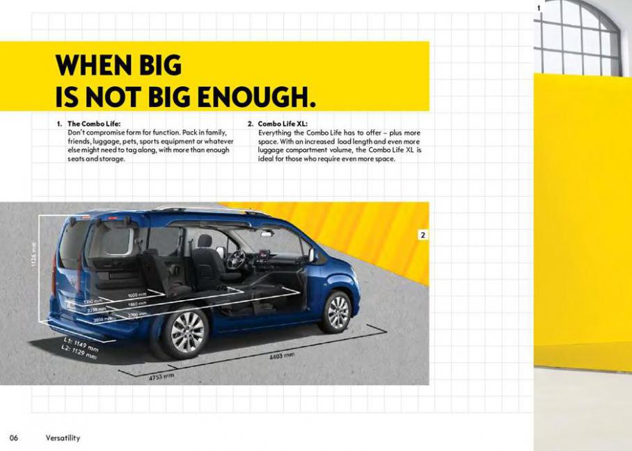  Opel Combo Life . Page 6