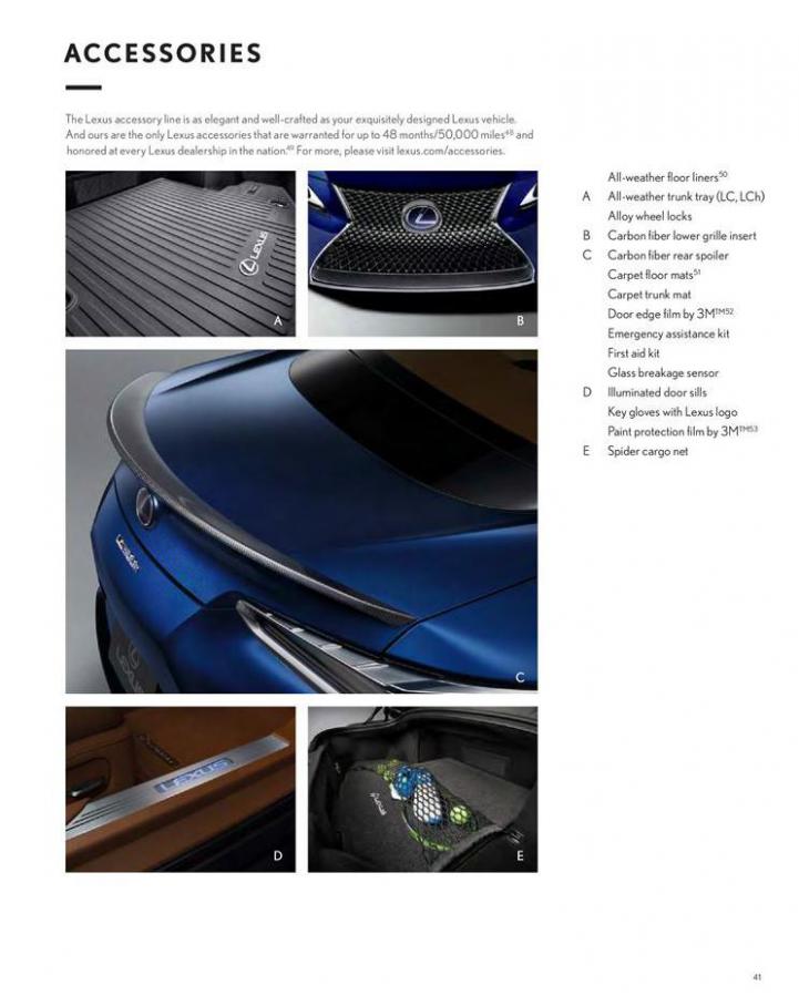  Lexus LC . Page 43