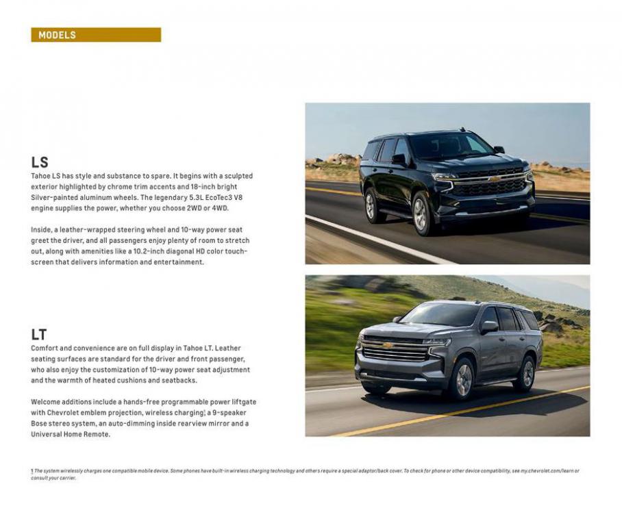  Chevrolet Tahoe . Page 3