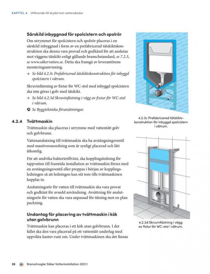  Säker Vatteninstallation 2021:1 . Page 26