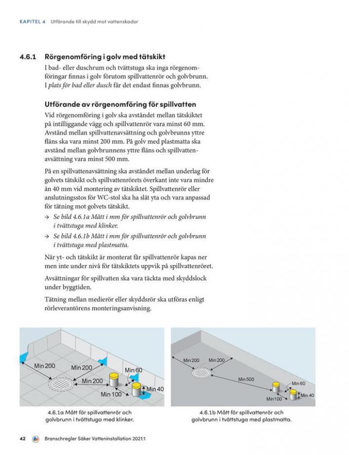  Säker Vatteninstallation 2021:1 . Page 42