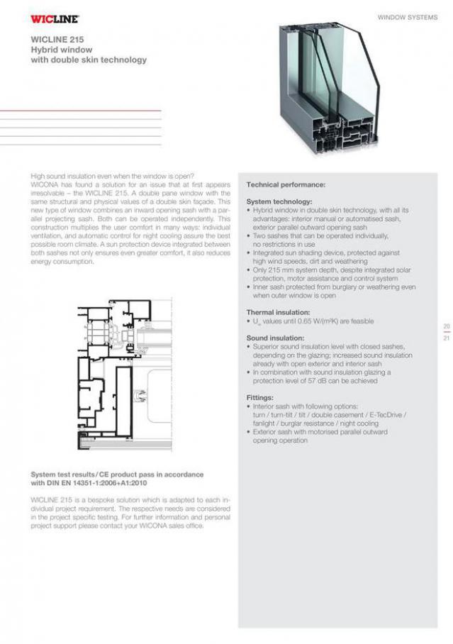  Window systems and fi ttings . Page 21
