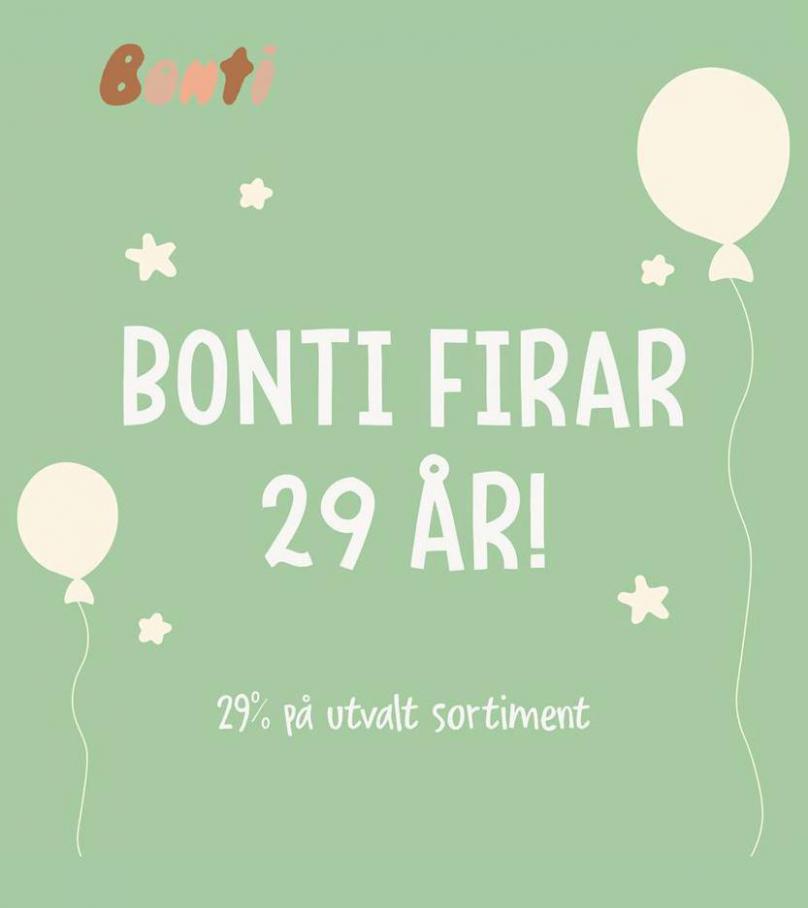 Bonti firar 29 år . Bonti (2021-04-30-2021-04-30)