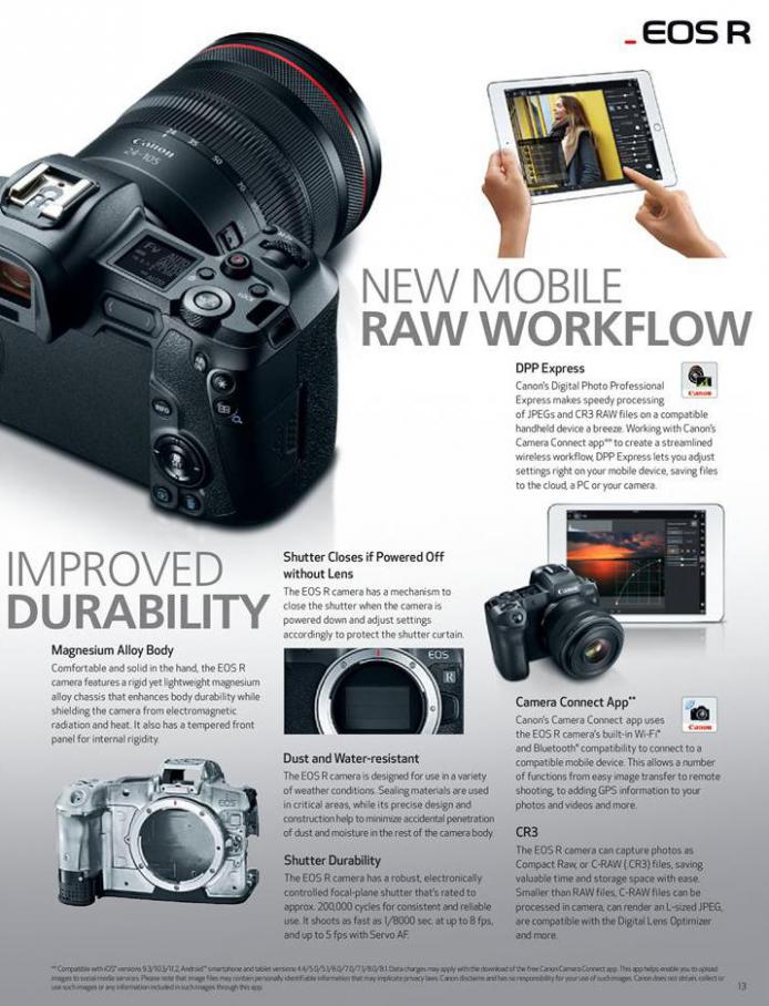  Canon EOS R System . Page 13